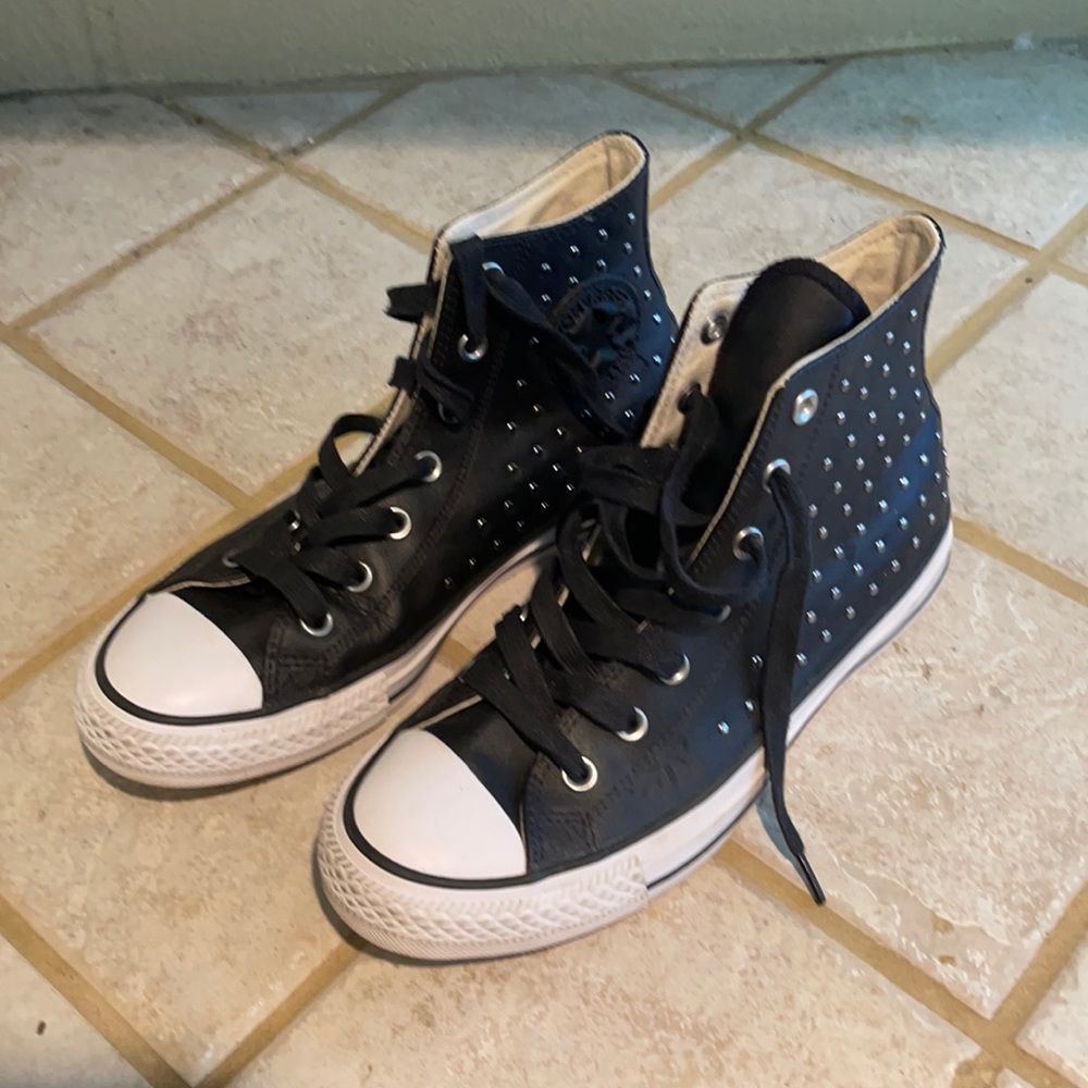 CONVERSE Leather Chuck Taylor All S…